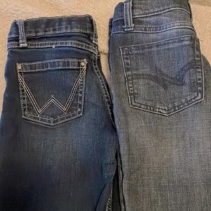 Girls wrangler jeans